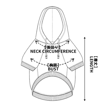 ドッグ プルオーバーフーディー ver.POP02