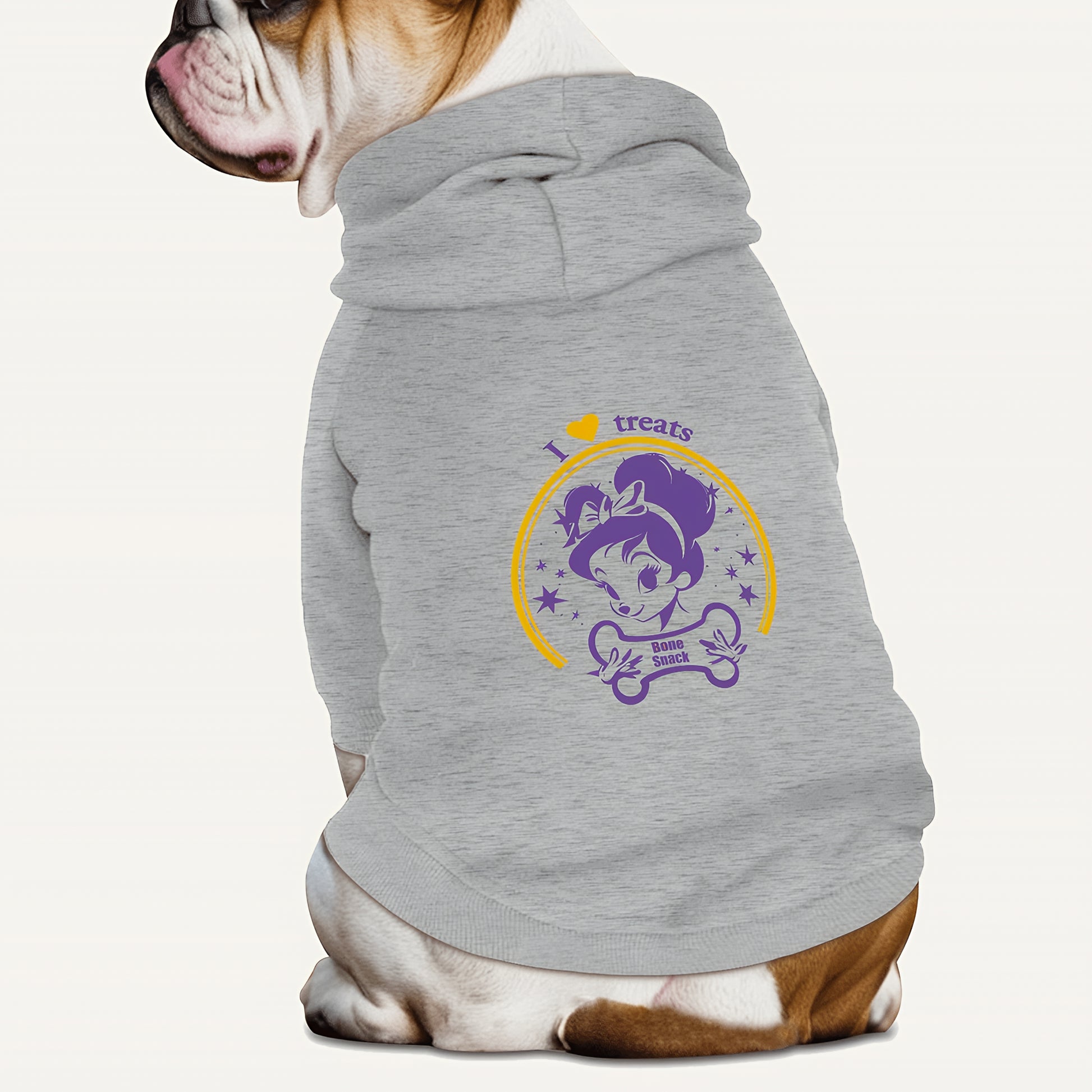 Dog fleece hoodie [LADY DOG]
