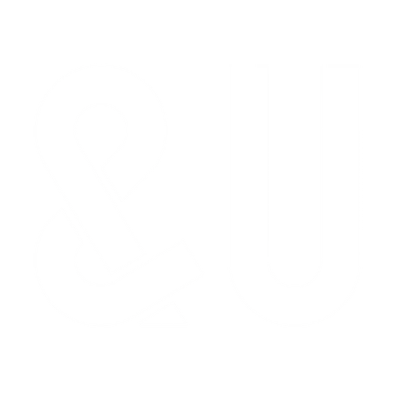 &U logo white